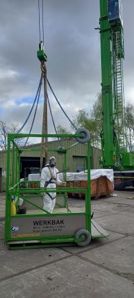 Asbestsanering en totaalsloop opstallen naast station Zaanse Schans 